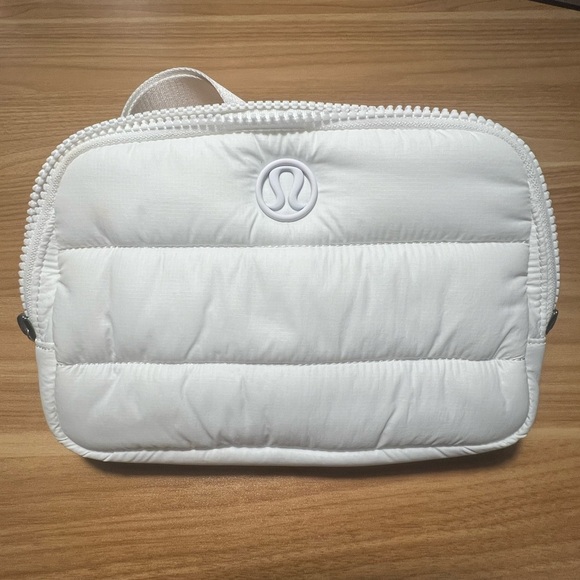 lululemon athletica Handbags - Lululemon Athletica White Quilted Shoulder Bag